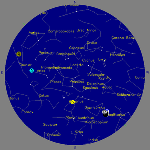 Sky Chart - click to enlarge