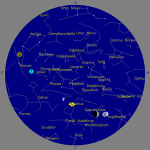 Sky Chart - click to enlarge