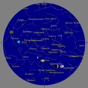 Sky Chart - click to enlarge