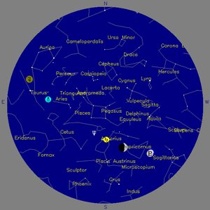 Sky Chart - click to enlarge