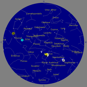 Sky Chart - click to enlarge