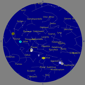 Sky Chart - click to enlarge