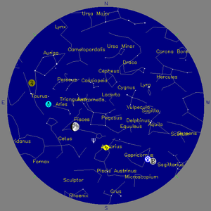 Sky Chart - click to enlarge