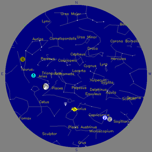 Sky Chart - click to enlarge