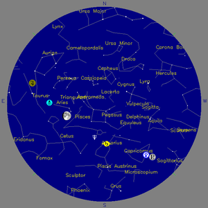 Sky Chart - click to enlarge