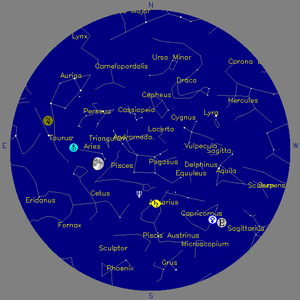 Sky Chart - click to enlarge