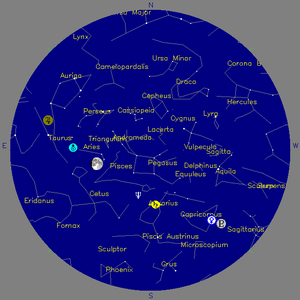 Sky Chart - click to enlarge