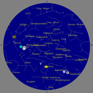 Sky Chart - click to enlarge