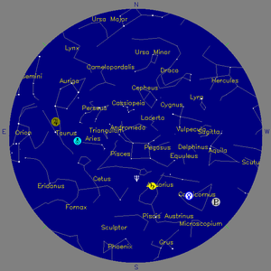 Sky Chart - click to enlarge