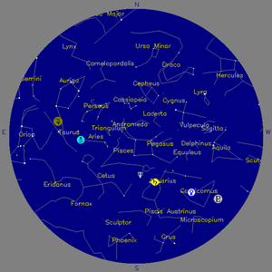 Sky Chart - click to enlarge