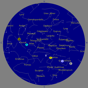 Sky Chart - click to enlarge