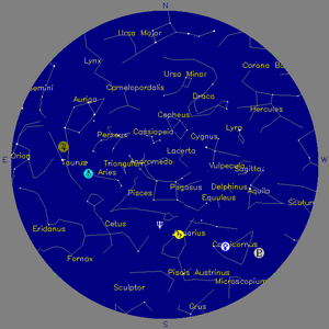 Sky Chart - click to enlarge