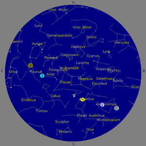 Sky Chart - click to enlarge