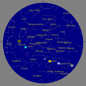 Sky Chart - click to enlarge