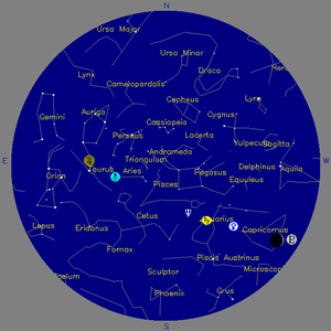 Sky Chart - click to enlarge