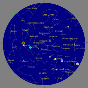 Sky Chart - click to enlarge