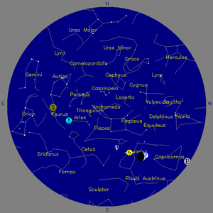 Sky Chart - click to enlarge