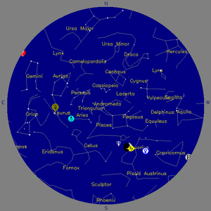 Sky Chart - click to enlarge