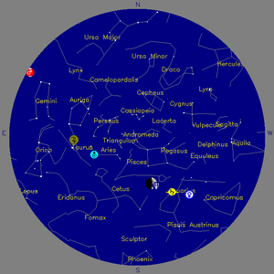 Sky Chart - click to enlarge