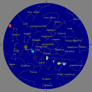 Sky Chart - click to enlarge