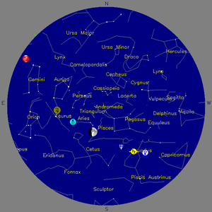 Sky Chart - click to enlarge