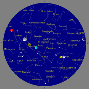 Sky Chart - click to enlarge