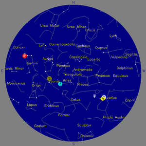 Sky Chart - click to enlarge