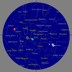 Sky Chart - click to enlarge