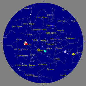Sky Chart - click to enlarge