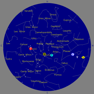 Sky Chart - click to enlarge