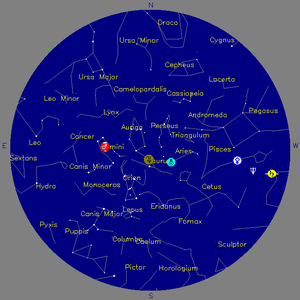 Sky Chart - click to enlarge