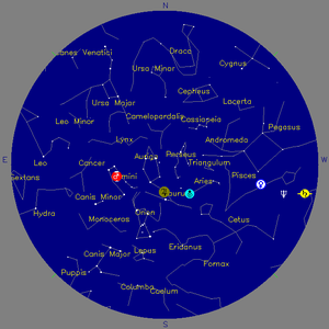 Sky Chart - click to enlarge