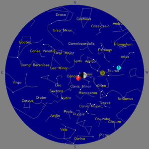 Sky Chart - click to enlarge