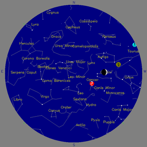 Sky Chart - click to enlarge