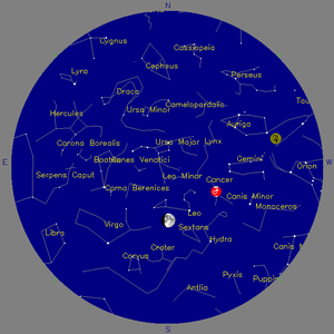 Sky Chart - click to enlarge