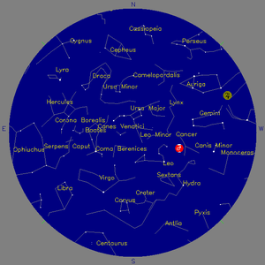 Sky Chart - click to enlarge