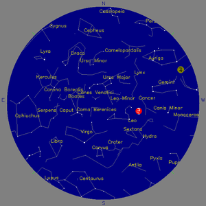 Sky Chart - click to enlarge