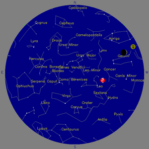 Sky Chart - click to enlarge