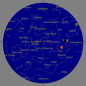 Sky Chart - click to enlarge