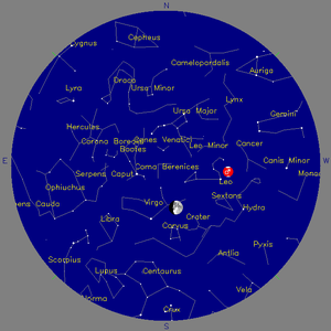 Sky Chart - click to enlarge