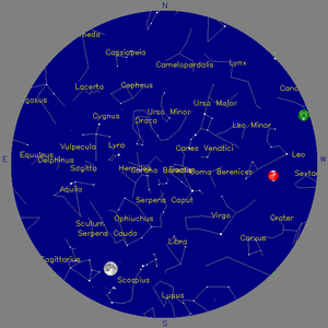 Sky Chart - click to enlarge