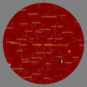 Sky Chart - click to enlarge