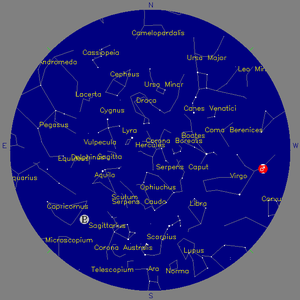 Sky Chart - click to enlarge