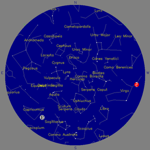 Sky Chart - click to enlarge