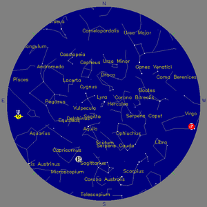 Sky Chart - click to enlarge