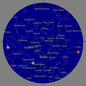 Sky Chart - click to enlarge