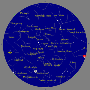 Sky Chart - click to enlarge