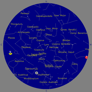 Sky Chart - click to enlarge