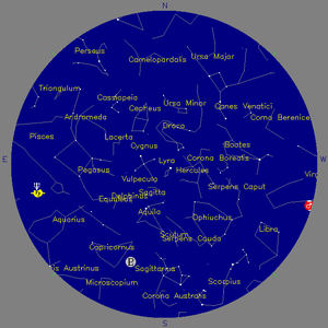 Sky Chart - click to enlarge