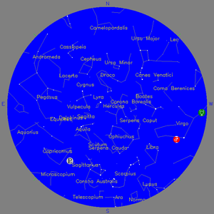 Sky Chart - click to enlarge